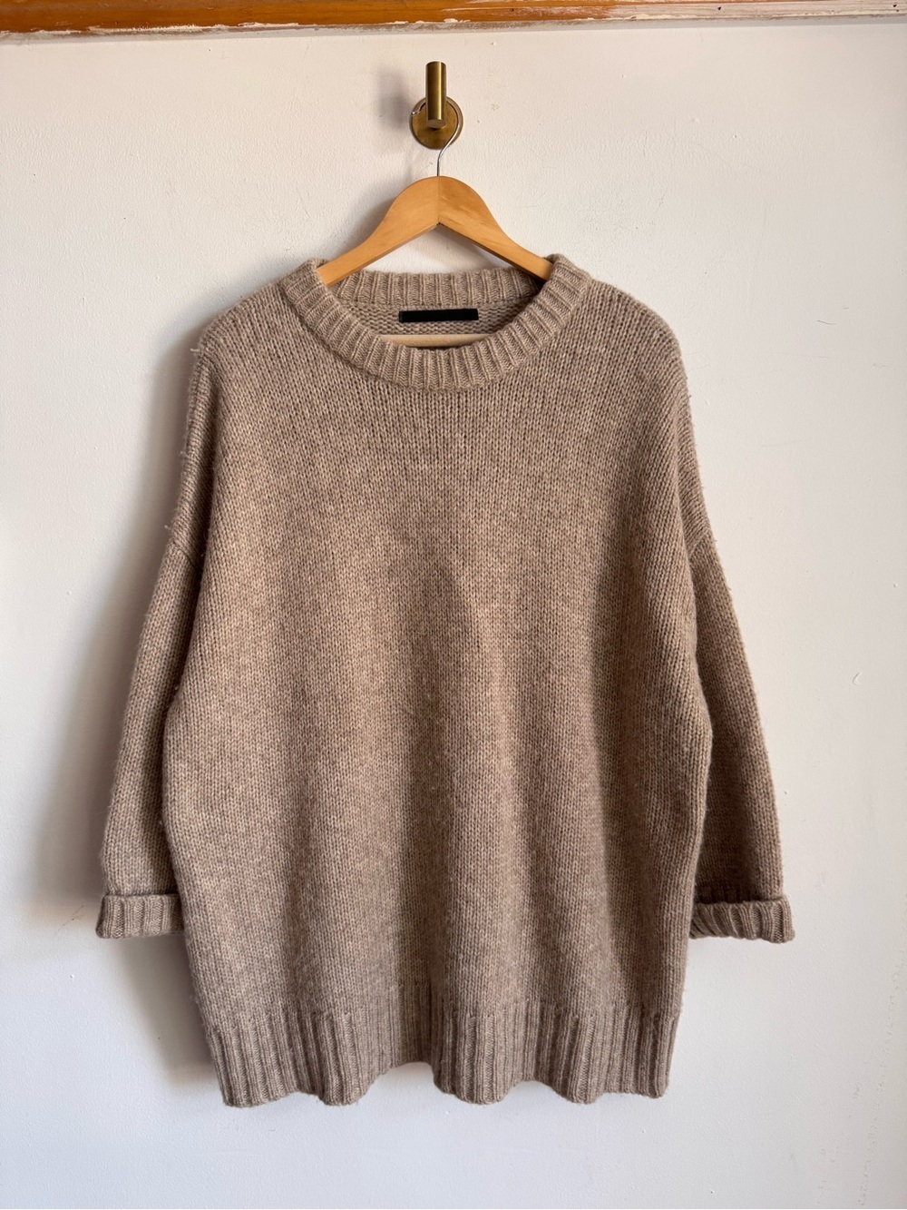 Jenni Kayne Alpaca Cocoon Crewneck Sweater M - Picture 11 of 11